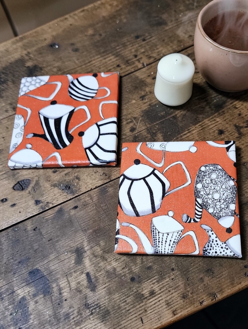 Tea Time Coaster Set